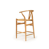 NATURAL OAK STOOL