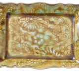 ARABESQUE APPETIZER PLATE - PINEAPPLE