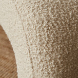 Bernard Boucle Bench Seat - Ivory
