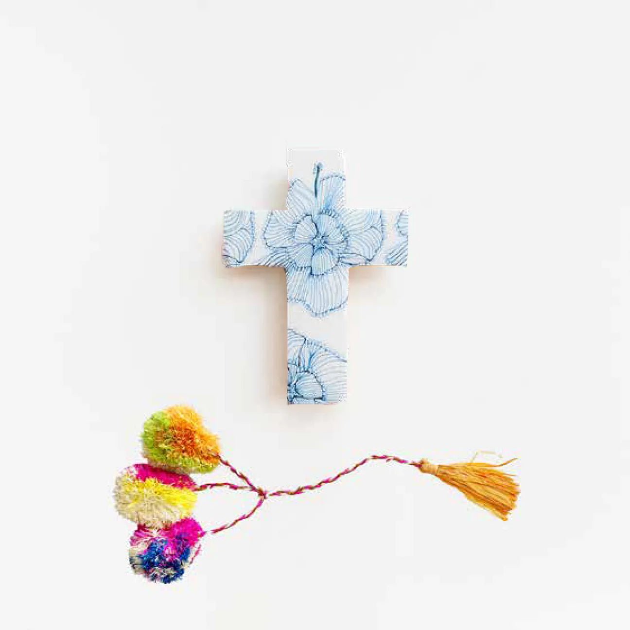 Nightflower Cross (Blue) | Creeping Fig