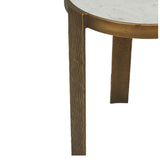 Verona Etch Marble Side Table