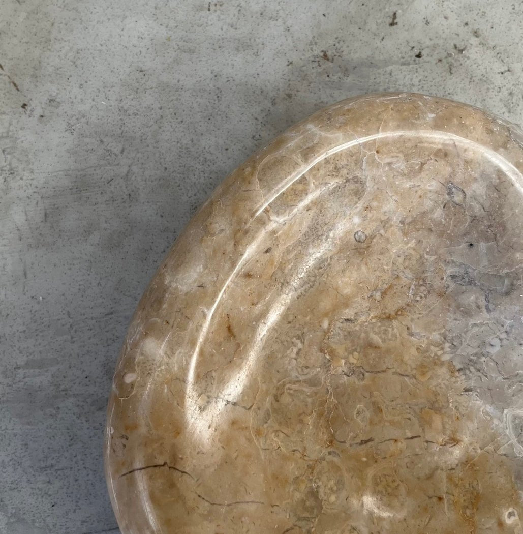 Wilma Marble Tray | Sepia | Creeping Fig
