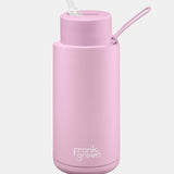 34oz Stainless Steel Ceramic Reusable Bottle with Straw Lid - Lilac Haze