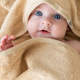 HOODED TOWEL - OAT