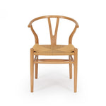 NATURAL OAK DINING CHAIR | Creeping Fig