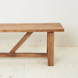 SEFER RUSTIC BENCH SEAT - 2 METER