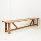 SEFER RUSTIC BENCH SEAT - 2 METER